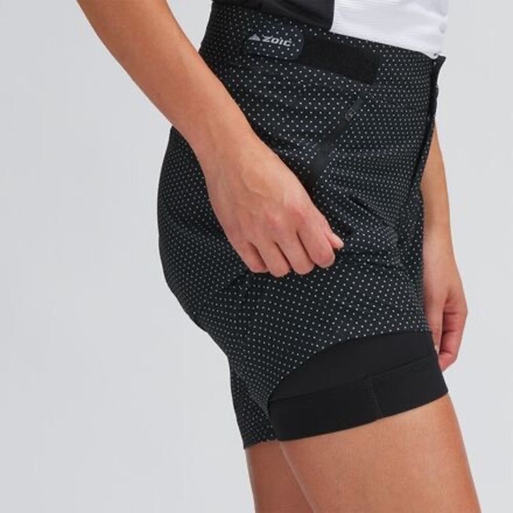 Zoic Cycling Shorts Womens Extra Small Navaeh 7 Novelty Short & Liner Polka Dot